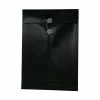 Best Pirce 😍 File Pockets & Jackets JAM Paper® Plastic Envelopes With Button And String Tie Closure, Legal Open End, 9.75 X 14.5, Black Poly, 12/pack (119B1BL) ⌛ -legal paper Store unnamed file 1001