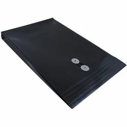 Best Pirce 😍 File Pockets & Jackets JAM Paper® Plastic Envelopes With Button And String Tie Closure, Legal Open End, 9.75 X 14.5, Black Poly, 12/pack (119B1BL) ⌛ -legal paper Store unnamed file 1005