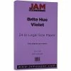Promo 🥰 JAM Paper® Smooth Colored Paper, 24 Lbs., 8.5" X 14", Violet Purple Recycled, 100 Sheets/Pack (16728248) 🧨 -legal paper Store unnamed file 101