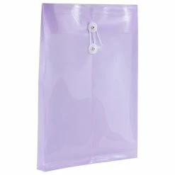 Coupon 🛒 File Pockets & Jackets JAM Paper Plastic Envelopes With Button And String Tie Closure, Legal Open End, 9.75" X 14.5", Lilac Purple, 12/Pack (119B1LI) 💯 -legal paper Store unnamed file 1023