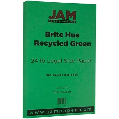Best reviews of ✔️ JAM Paper® Smooth Colored Paper, 24 Lbs., 8.5" X 14", Green Recycled, 100 Sheets/Pack (151053) 😀 3 Best reviews of ✔️ JAM Paper® Smooth Colored Paper, 24 Lbs., 8.5" X 14", Green Recycled, 100 Sheets/Pack (151053) 😀