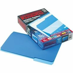 Promo 🔔 Pendaflex Interior File Folders, 1/3 Cut Top Tab, Legal, Blue, 100/Box 💯 -legal paper Store unnamed file 1058