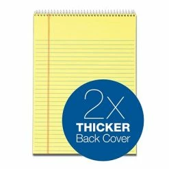 Hot Sale 💯 TOPS® Designer Ruled Pads TOPS Docket Writing Notepad, 8-1/2" X 11-3/4", Legal Ruled, Canary, 70 Sheets/Pad (63621) ⭐ -legal paper Store unnamed file 1083