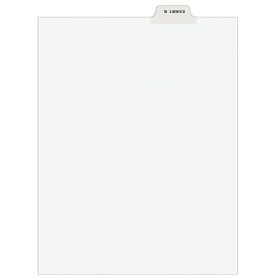 Cheap ✨ Binder Accessories Avery Individual Legal Pre-Printed Paper Divider, EXHIBIT B-Tab, White, 25/Pack (11941) 🔔 3 Cheap ✨ Binder Accessories Avery Individual Legal Pre-Printed Paper Divider, EXHIBIT B-Tab, White, 25/Pack (11941) 🔔