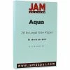 Top 10 👏 JAM Paper Matte Colored Paper, 28 Lbs., 8.5" X 14", Aqua Blue, 50 Sheets/Pack (16729307) 💯 -legal paper Store unnamed file 117