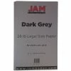 Best deal ✨ JAM Paper Matte Colored Paper, 28 Lbs., 8.5" X 14", Dark Gray, 50 Sheets/Pack (64429530) 🧨 -legal paper Store unnamed file 119