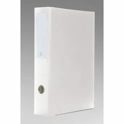 Promo ❤️ Binders Bindertek One Touch 3" 3-Ring Legal Binder, White (3LGLN-WH) 👏