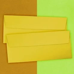 Buy ❤️ Envelopes JAM Paper Open End #10 Business Envelope, 4 1/8" X 9 1/2", Yellow, 50/Pack (15859I) 🎁 -legal paper Store unnamed file 1219