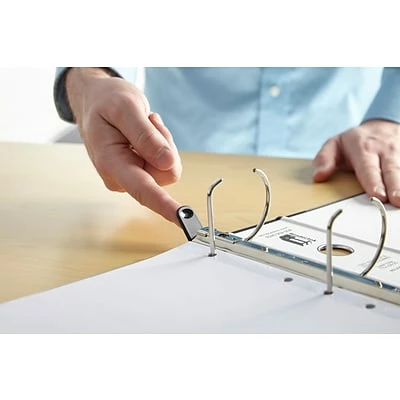 Coupon 🛒 Binders Bindertek One Touch 2" 3-Ring Legal Binder, White (3LGLSLIMN-WH) 🎉 4 Coupon 🛒 Binders Bindertek One Touch 2" 3-Ring Legal Binder, White (3LGLSLIMN-WH) 🎉 - Image 2