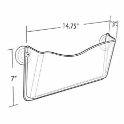 Hot Sale ✨ Quill Brand® Wall-Mount Letter-Sized Pockets Azar 1-Pocket Poly Letter/Legal Size Wall File, Clear, 4/Box (250055) 🤩 5 Hot Sale ✨ Quill Brand® Wall-Mount Letter-Sized Pockets Azar 1-Pocket Poly Letter/Legal Size Wall File, Clear, 4/Box (250055) 🤩 -legal paper Store unnamed file 1248