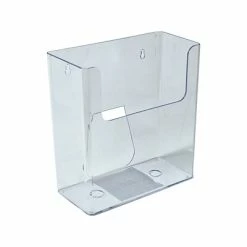 Cheap 🤩 Quill Brand® Wall-Mount Letter-Sized Pockets Azar 1-Pocket Poly Letter/Legal Size Magazine Wall File, Clear, 4-Pack (252415) 😉