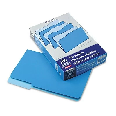New ✔️ Pendaflex File Folders, Recycled, 2-Tone Blue, Legal Size, Top Tab, 1/3 Cut, 100/Box ⭐ 3 New ✔️ Pendaflex File Folders, Recycled, 2-Tone Blue, Legal Size, Top Tab, 1/3 Cut, 100/Box ⭐