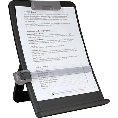 Brand new ✔️ Staples Plastic Desk Directors Curved Desktop Copyholder ✔️ 2 Brand new ✔️ Staples Plastic Desk Directors Curved Desktop Copyholder ✔️