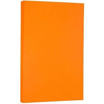 Cheap 👍 JAM Paper® Smooth Colored Paper, 24 Lbs., 8.5" X 14", Orange Recycled, 500 Sheets/Ream (103689B) 🤩 4 Cheap 👍 JAM Paper® Smooth Colored Paper, 24 Lbs., 8.5" X 14", Orange Recycled, 500 Sheets/Ream (103689B) 🤩 - Image 2