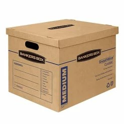 Coupon ⭐ Bankers Box® Bankers Box® Moving Boxes Bankers Box® SmoothMove 19" X 14.5" X 15.5" Moving Box, Kraft, 8/Carton (7717201) ⭐