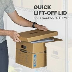 Coupon ⭐ Bankers Box® Bankers Box® Moving Boxes Bankers Box® SmoothMove 19" X 14.5" X 15.5" Moving Box, Kraft, 8/Carton (7717201) ⭐ -legal paper Store unnamed file 1403