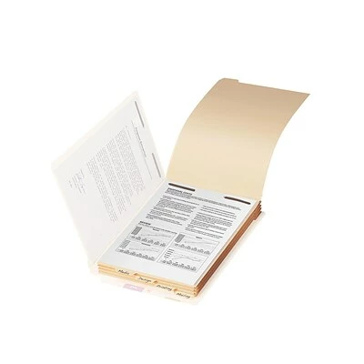 Buy 👏 Filing Accessories Smead Filing Dividers With Fastener, Bottom 1/5-Cut Tab, Legal Size, Manila, 50/Pack (35650) 🧨 4 Buy 👏 Filing Accessories Smead Filing Dividers With Fastener, Bottom 1/5-Cut Tab, Legal Size, Manila, 50/Pack (35650) 🧨 - Image 2