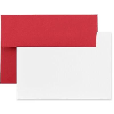 Best Sale š JamĀ® Stationery Sets JAM PaperĀ® Blank Greeting Cards Set, A7 Size, 5.25 X 7.25, Red Recycled, 25/Pack (304624524) ā¤ļø 3 Best Sale š JamĀ® Stationery Sets JAM PaperĀ® Blank Greeting Cards Set, A7 Size, 5.25 X 7.25, Red Recycled, 25/Pack (304624524) ā¤ļø