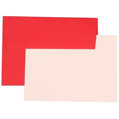 Best Sale š JamĀ® Stationery Sets JAM PaperĀ® Blank Greeting Cards Set, A7 Size, 5.25 X 7.25, Red Recycled, 25/Pack (304624524) ā¤ļø 6 Best Sale š JamĀ® Stationery Sets JAM PaperĀ® Blank Greeting Cards Set, A7 Size, 5.25 X 7.25, Red Recycled, 25/Pack (304624524) ā¤ļø - Image 4