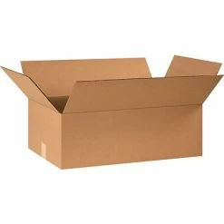 Coupon 🌟 The Packaging Wholesalers Corrugated Boxes; 24" Length 24" X 14" X 8" Shipping Boxes, 32 ECT, Brown, 20/Bundle (24148) 👏