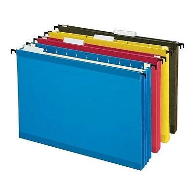 Best Sale 🌟 Pendaflex SureHook Hanging File Folders, 3-1/2" Expansion, Legal Size, Assorted Colors, 4/Pack (PFX 09313) 👏 3 Best Sale 🌟 Pendaflex SureHook Hanging File Folders, 3-1/2" Expansion, Legal Size, Assorted Colors, 4/Pack (PFX 09313) 👏