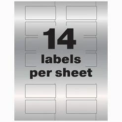 Promo 🎁 Avery PermaTrack Metallic Laser Asset Tags, 1-1/4" X 2-3/4", Silver, 14 Labels/Sheet, 8 Sheets/Pack (61528) 🎁 15 Promo 🎁 Avery PermaTrack Metallic Laser Asset Tags, 1-1/4" X 2-3/4", Silver, 14 Labels/Sheet, 8 Sheets/Pack (61528) 🎁 -legal paper Store unnamed file 1523