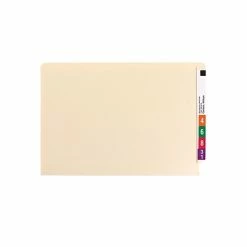Brand new 👏 Smead End Tab Classification Folders, Shelf-Master Reinforced Straight-Cut Tab, Legal Size, Manila, 50/Box (37110) 😍 -legal paper Store unnamed file 1548