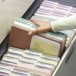 Best Sale 😍 File Pockets & Jackets Smead TUFF Redrope File Pockets, 7" Expansion, Legal Sized, 5/Box (74395) 💯 -legal paper Store unnamed file 1584