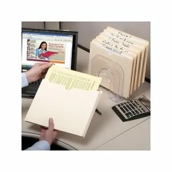 Best Sale 😍 File Pockets & Jackets Smead File Jacket, Reinforced Tab, 2" Expansion, Legal Size, Manila, 50/Box (76560) 🛒 -legal paper Store unnamed file 1595