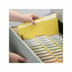 Wholesale 🎉 Smead Card Stock Classification Folders, Reinforced 1/3-Cut Tab, Legal Size, Yellow, 50/Box (17940) 😉 -legal paper Store unnamed file 1613