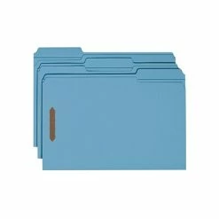 Budget ❤️ Smead Card Stock Classification Folders, Reinforced 1/3-Cut Tab, Legal Size, Blue, 50/Box (17040) 🥰
