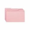 Discount 🌟 File Folders Smead File Folder, Reinforced 1/3-Cut Tab, Legal Size, Pink, 100/Box (17634) 🛒 -legal paper Store unnamed file 1658