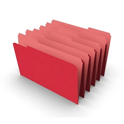 Discount ⭐ Staples File Folders, 1/3 Cut, Legal Size, Red, 100/Box (TR224550/344939) ✔️ 3 Discount ⭐ Staples File Folders, 1/3 Cut, Legal Size, Red, 100/Box (TR224550/344939) ✔️