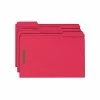 Wholesale 🌟 Smead Card Stock Classification Folders, Reinforced 1/3-Cut Tab, Legal Size, Red, 50/Box (17740) 🎉