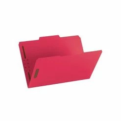 Wholesale 🌟 Smead Card Stock Classification Folders, Reinforced 1/3-Cut Tab, Legal Size, Red, 50/Box (17740) 🎉 -legal paper Store unnamed file 1679