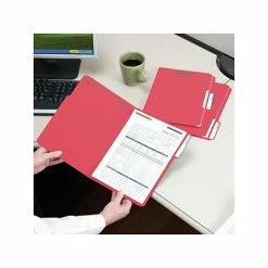 Wholesale 🌟 Smead Card Stock Classification Folders, Reinforced 1/3-Cut Tab, Legal Size, Red, 50/Box (17740) 🎉 -legal paper Store unnamed file 1684