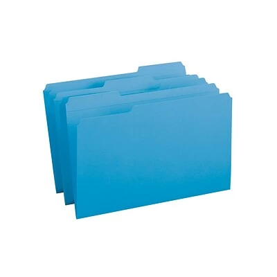 Promo 🥰 File Folders Smead File Folder, Reinforced 1/3-Cut Tab, Legal Size, Blue, 100 Per Box (17034) 😀 4 Promo 🥰 File Folders Smead File Folder, Reinforced 1/3-Cut Tab, Legal Size, Blue, 100 Per Box (17034) 😀 - Image 2