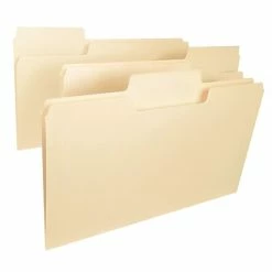 Flash Sale 🎉 File Folders Smead SuperTab File Folder, Oversized 1/3-Cut Tab, Legal Size, Manila, 100/Box (15301) 🌟 -legal paper Store unnamed file 1762