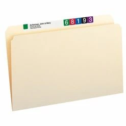 Outlet 🎁 File Folders Smead File Folder, Straight-Cut, Legal Size, Manila, 100/Box (15300) 🛒 -legal paper Store unnamed file 1777