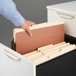 Cheapest 🥰 File Pockets & Jackets Staples® Heavy-Duty Reinforced File Pocket, 5.25" Expansion, Legal Size, Brown, 10/Box (ST704401) 🎁 -legal paper Store unnamed file 1782