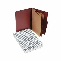 Top 10 👍 Pendaflex PressGuard Paperboard Classification Folders, Legal Size, 2 Dividers, Brick Red, 10/Box (PFX2257R) 🥰 -legal paper Store unnamed file 1808