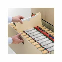 Budget 💯 File Pockets & Jackets Smead File Jacket, Reinforced Tab, Flat-No Expansion, Legal Size, Manila, 100/Box (76500) 🛒 -legal paper Store unnamed file 1827
