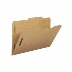Promo 😀 Smead Card Stock Classification Folders, Reinforced 2/5-Cut Tab, Legal Size, Kraft, 50/Box (19880) 🔥