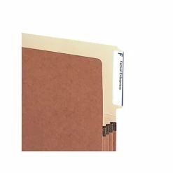 Hot Sale ⭐ File Pockets & Jackets Smead End Tab File Pockets, 3.5" Expansion, Legal Size, Redrope, 10/Box (74624) 🤩 -legal paper Store unnamed file 1861