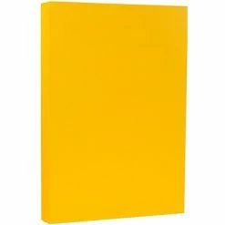 Brand new 🔔 Jam® Cardstock Paper JAM Paper 80 Lb. Cardstock Paper, 8.5" X 14", Sunflower Yellow, 50 Sheets/Pack (16729352) 😍 -legal paper Store unnamed file 192