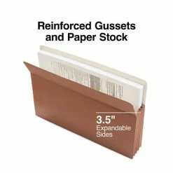 Best Sale 💯 File Pockets & Jackets Staples® Reinforced File Pocket, 3.5" Expansion, Legal Size, Brown, 25/Box (ST418319) 🌟 -legal paper Store unnamed file 1934