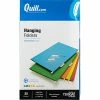 New 🤩 Quill Brand® Hanging File Folders, 1/5-Cut, Legal Size, Assorted, 25/Box (7389QAD) ❤️ -legal paper Store unnamed file 1944