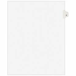 Top 10 ✨ Binder Accessories Avery Style Individual Legal Divider, Tab D, 8.5" X 11", White, 25/Set (01404) 💯