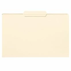 Buy 🎁 Smead File Folders, 3-Tab, Legal Size, Manila, 100/Box (15336) 🌟