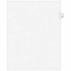 Top 10 😉 Binder Accessories Avery Style Individual Legal Divider, Tab E, 8.5" X 11", White, 25/Set (01405) 🔔